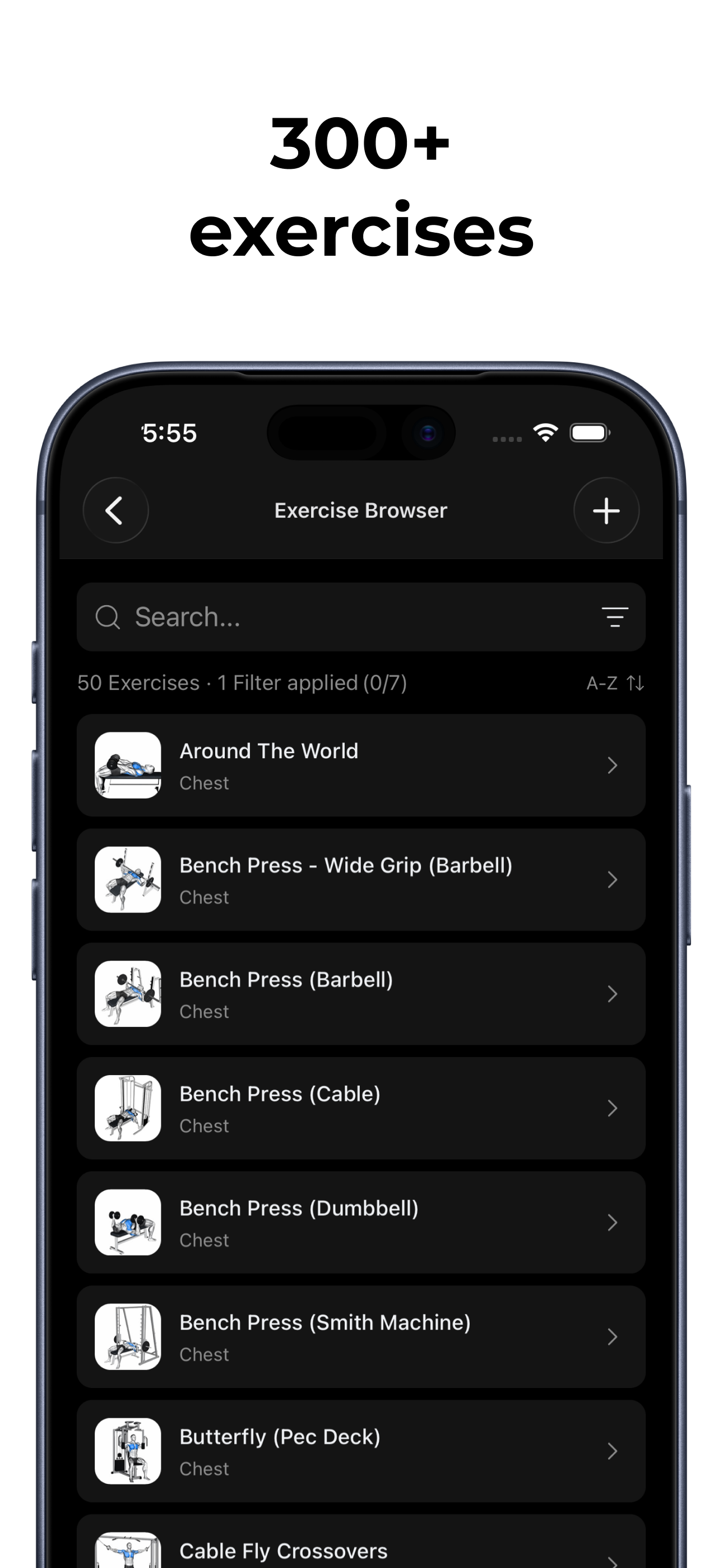 300+ exercises
